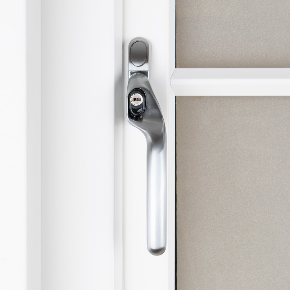 Timber Series Connoisseur MK2 Offset Locking Espag Window Handle - Graphite (Right Hand)